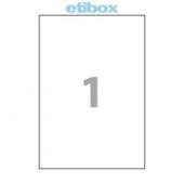 ETICHETE ETIBOX AUTOADEZIVE 1/A4, 100 COLI