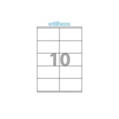 ETICHETE ETIBOX AUTOADEZIVE 10/A4, 100 COLI