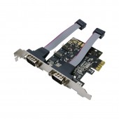 LOGILINK ADAPTOR PCI EXPRESS CARD, 2-PORT SERIAL