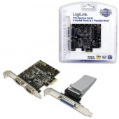 LOGILINK PCI EXPRESS CARD, 2 SERIAL PORT & 1 PARALLEL PORT, PC0033
